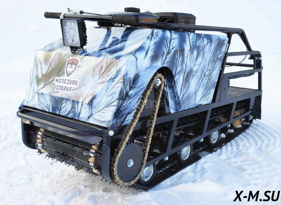 Мотобуксировщик Irondog (Железная собака) M600 15 Камуфляж Охотник Мотобуксировщик Irondog (Железная собака) M600 15 Камуфляж Охотник