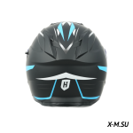 Шлем модуляр HETOSHI FF935 Shogun цв.Черно-сине-белый  р.XL