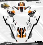 Комплект наклеек Снегоход STELS VIKING №003 (HARD)